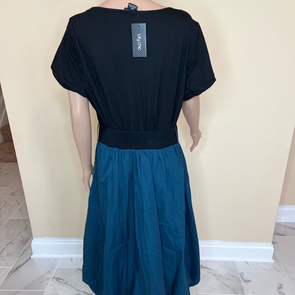 City chic Paris Days Dress - Teal - Picture 11 of 16